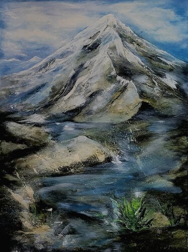 Matterhorn von Manuela Eibensteiner, Malerei kaufen auf Singulart