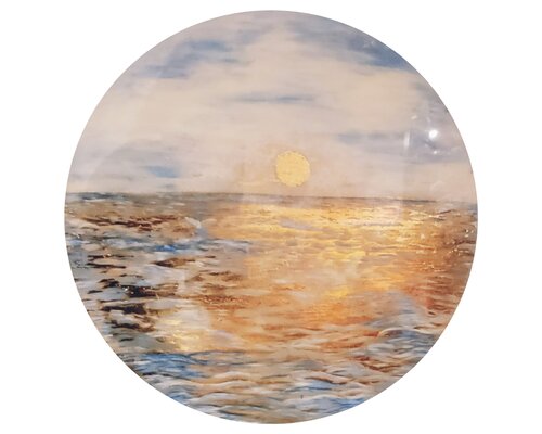 Goldenes Licht von Manuela Eibensteiner, Malerei kaufen auf Singulart