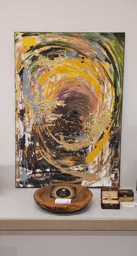 Die Schöpfung by Manuela Eibensteiner, 油畫 for Sale on Singulart