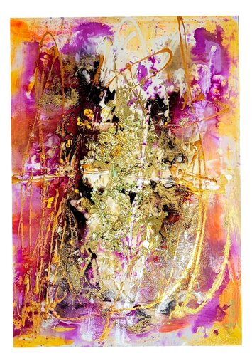 deep pink von Manuela Eibensteiner, Malerei kaufen auf Singulart