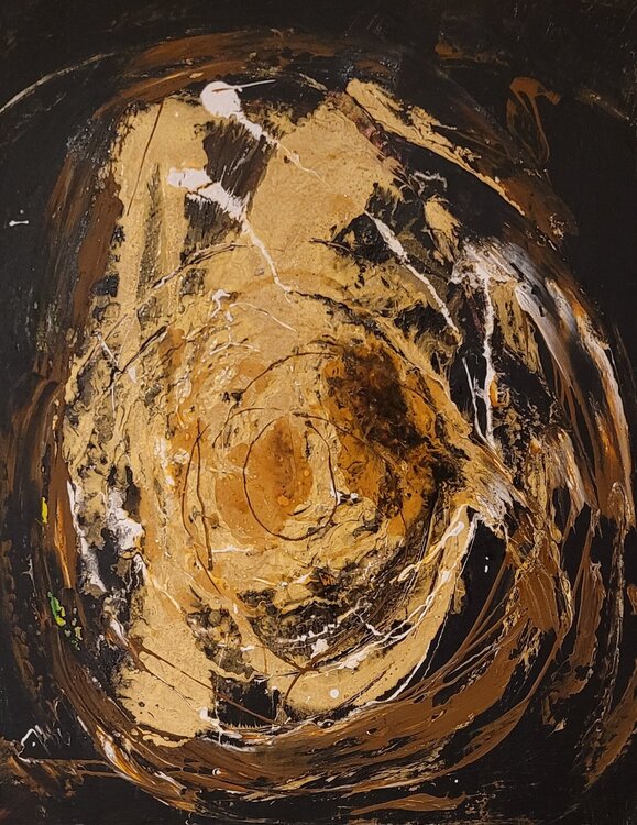 gold & black Manuela Eibensteiner