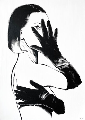 SOFI DU CABARET de Kristina Mallen, Pintura a la venta en Singulart
