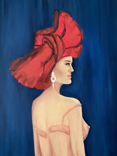 Queen Margot van Kristina Mallen, Schilderij te koop op Singulart