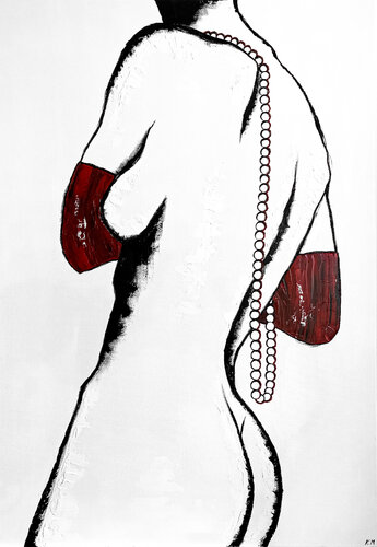 The Muse van Kristina Mallen, Schilderij te koop op Singulart