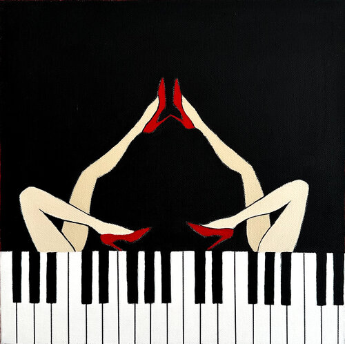 Divas de Jazz #2 von Kristina Mallen, Malerei kaufen auf Singulart