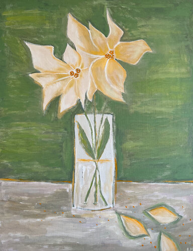 SOME TYPE OF FLOWERS von Kristina Mallen, Malerei kaufen auf Singulart