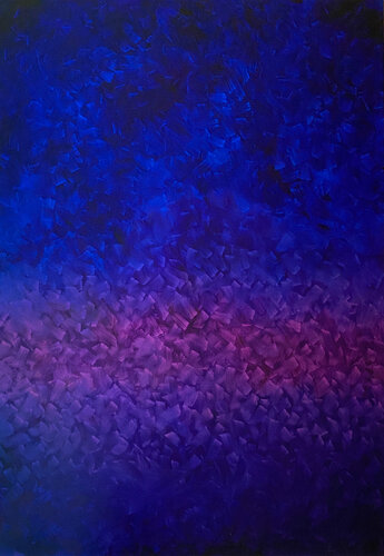 HYPNOTIC SPACE di Kristina Mallen, Pittura in vendita su Singulart