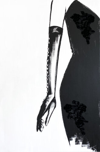 Ready for the ball di Kristina Mallen, Pittura in vendita su Singulart