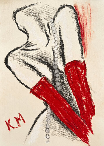 Silhouette of Passion von Kristina Mallen, Malerei kaufen auf Singulart
