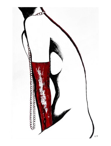 Madame #2 (Giclée Print) van Kristina Mallen, Afdruk te koop op Singulart
