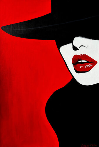 DEMI MOT di Kristina Mallen, Pittura in vendita su Singulart