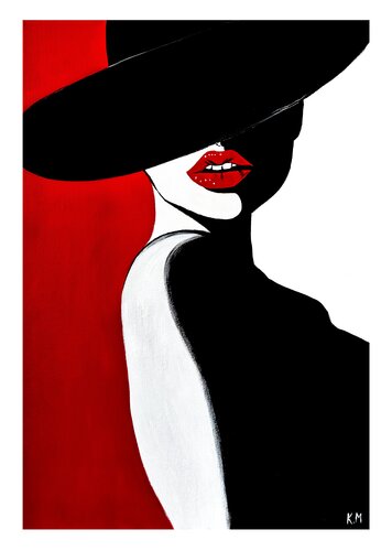 Veiled Allure (Giclée Print) de Kristina Mallen, Impresión a la venta en Singulart