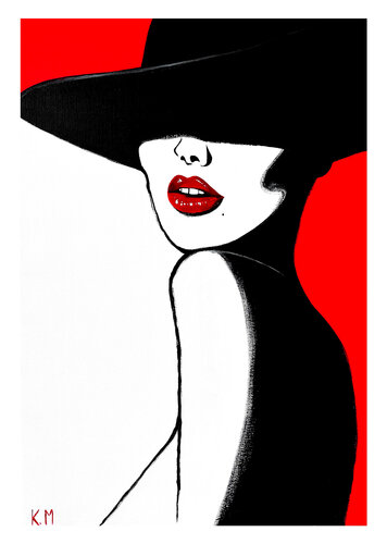 Veiled Passion (Giclée Print) van Kristina Mallen, Afdruk te koop op Singulart