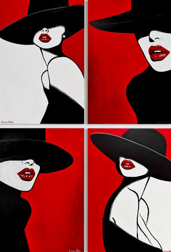 À DEMI-MOTS MURMURÉS de Kristina Mallen, Pintura a la venta en Singulart