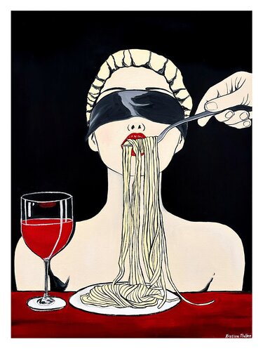 A Taste of Trust (Giclée Print) par Kristina Mallen, Édition en vente sur Singulart