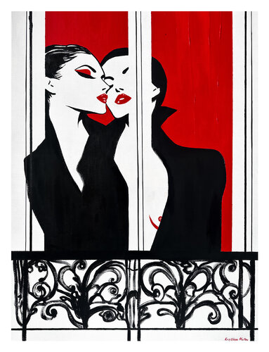 Attraction Beyond the Frame (Giclée Print) van Kristina Mallen, Afdruk te koop op Singulart