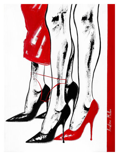 La Séduction (Giclée Print) van Kristina Mallen, Afdruk te koop op Singulart