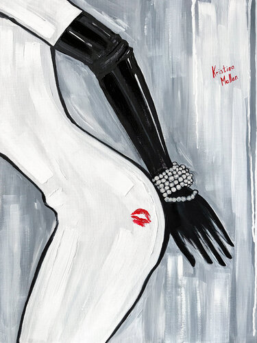 Pearl Hostage by Kristina Mallen, Painting for Sale on Singulart