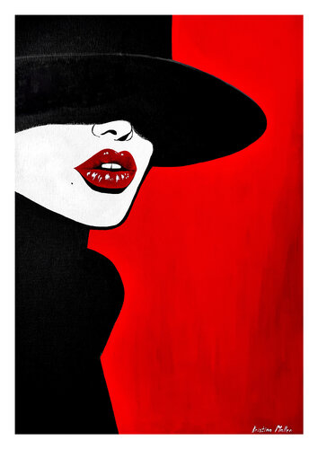 Encore un Demi Mot  (Giclée Print) di Kristina Mallen, Stampa in vendita su Singulart