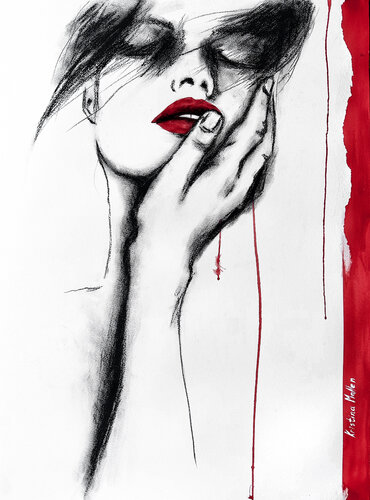 Asking For Your Touch by Kristina Mallen, Work on Paper for Sale on Singulart