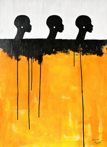 So Similar, So Different by Kristina Mallen, Painting for Sale on Singulart