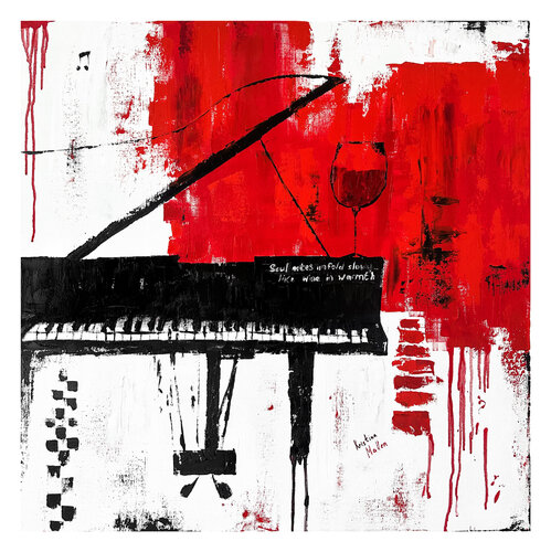 Soul Notes Unfold Slowly Like Wine in Warmth (Giclée Print) von Kristina Mallen, Druck kaufen auf Singulart