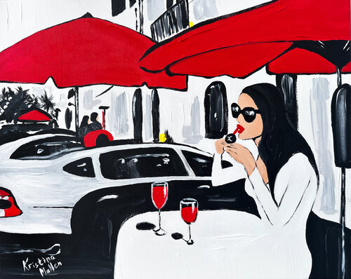 Lipstick Rouge Pause à Cannes Kristina Mallen