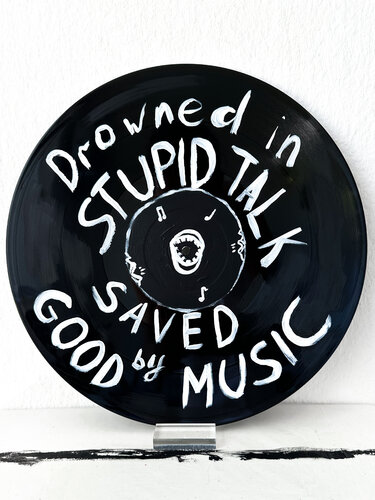 Drowned in Stupid Talk, Saved by Good Music (Vinyl) de Kristina Mallen, Otros medios a la venta en Singulart