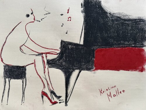 Soul Improvisation de Kristina Mallen, Dibujo a la venta en Singulart