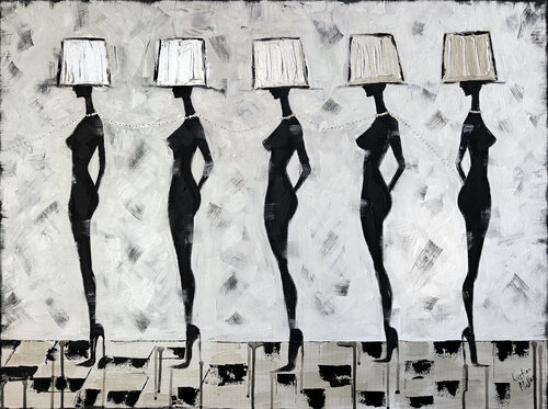 Muses de Lumière (Giclée Print) Kristina Mallen