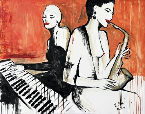 Swaying to One Rhythm (Giclée Print) by Kristina Mallen, Print for Sale on Singulart