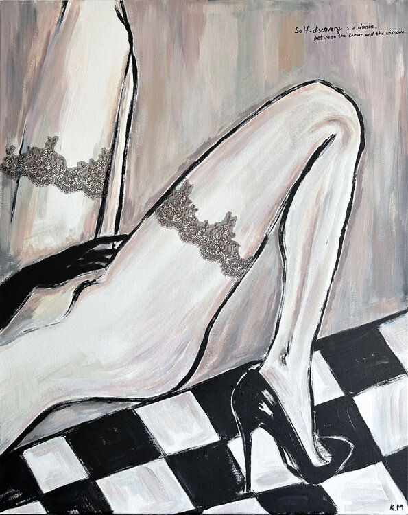 “Self-discovery is a dance between the known and the unknown” Kristina Mallen