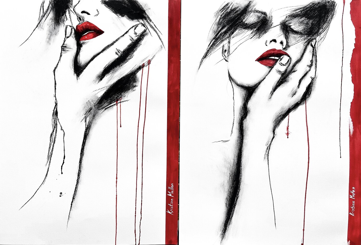 Diptych: Asking For Your Touch Kristina Mallen