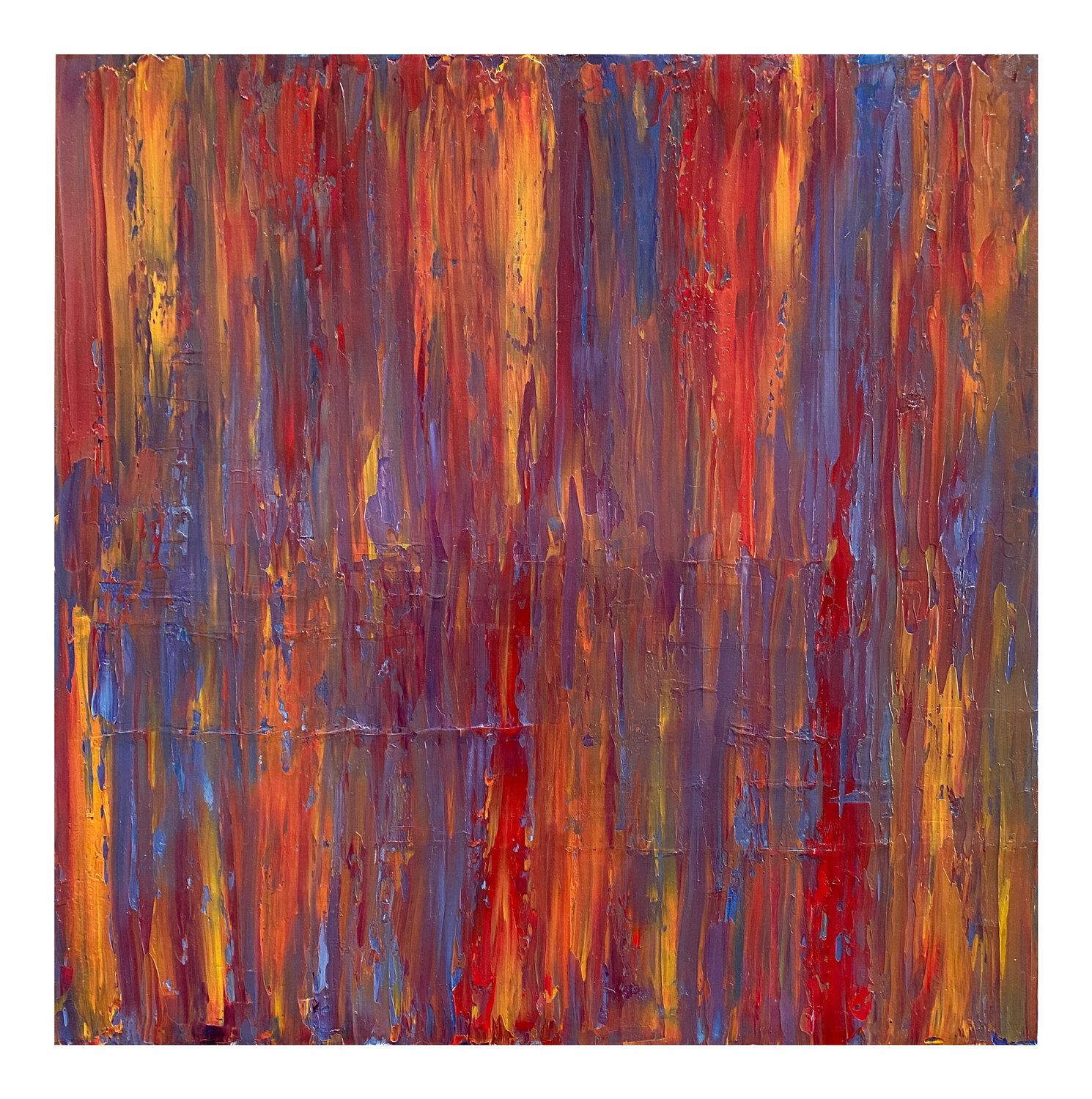 Flame Abstraction (Giclée Print) Kristina Mallen