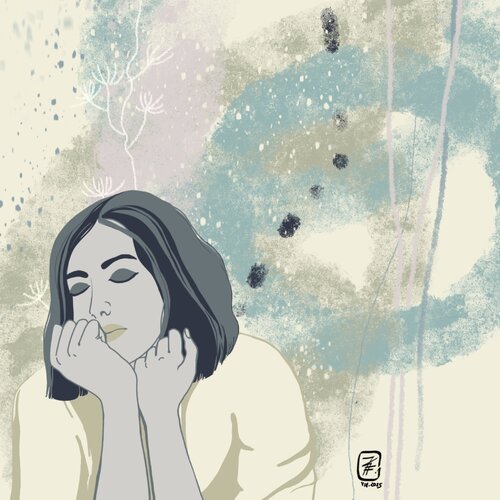 Sophie in Gedanken by Karina Fulara, Print for Sale on Singulart