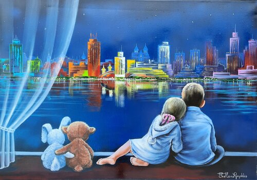 C"EST MAGNIFIQUE! by Svitlana Gryshko Loguinoff, Painting for Sale on Singulart