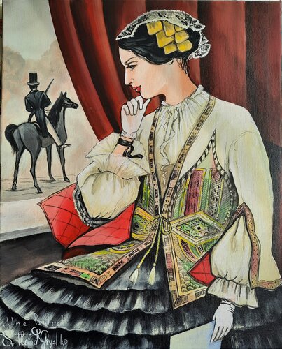 Une lettre by Svitlana Gryshko Loguinoff, Painting for Sale on Singulart