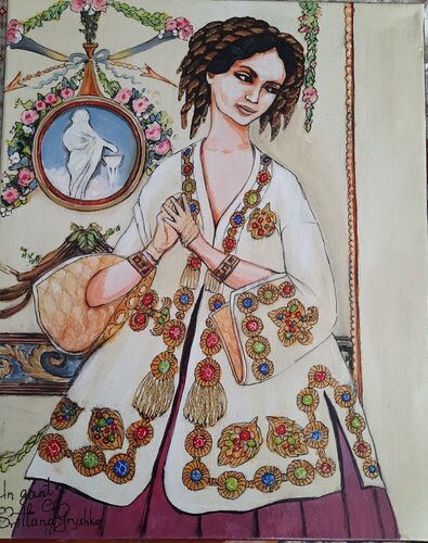 Un gant by Svitlana Gryshko Loguinoff, Painting for Sale on Singulart