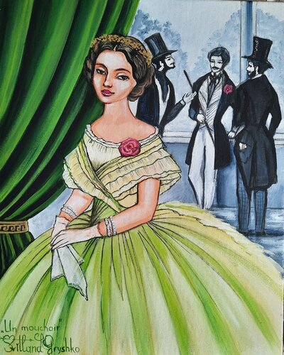 Un mouchoir by Svitlana Gryshko Loguinoff, Painting for Sale on Singulart