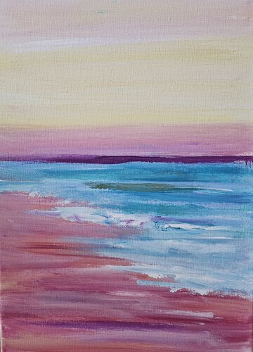 Petals in the wind- Beautiful Italy de Anisa Zafar, Pintura a la venta en Singulart