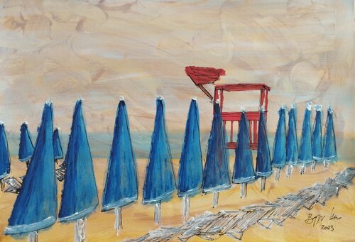 Bagno Rosalba de Renzo Buggiani, Pintura a la venta en Singulart