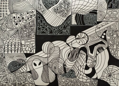 RIZING van Renzo Buggiani, Schilderij te koop op Singulart