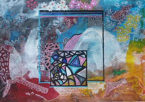 Il Giardino dei Fiori di Renzo Buggiani, Pittura in vendita su Singulart