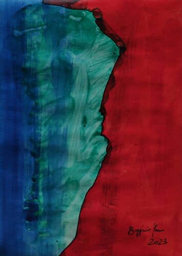 Cold & Warm di Renzo Buggiani, Pittura in vendita su Singulart