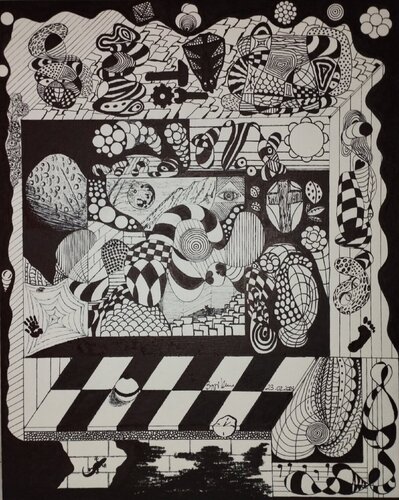 CAOS by Renzo Buggiani, 油畫 for Sale on Singulart