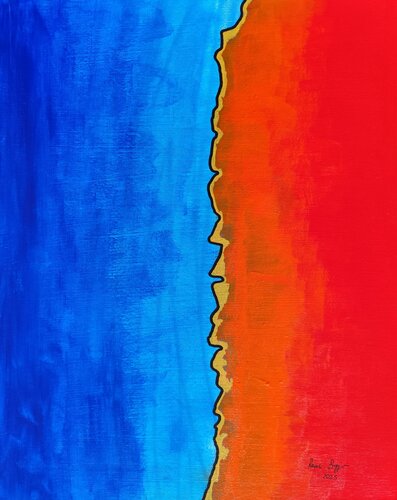 Borderline di Renzo Buggiani, Pittura in vendita su Singulart