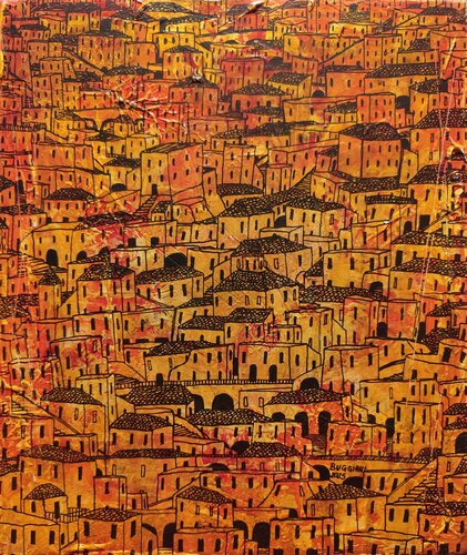 Insania Obsessionem - Urbanities II di Renzo Buggiani, Pittura in vendita su Singulart