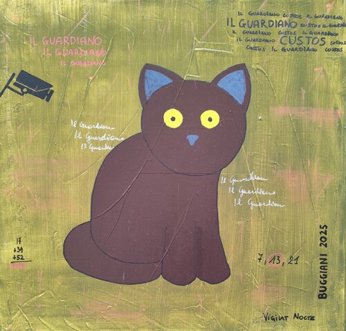 Il Guardiano di Renzo Buggiani, Pittura in vendita su Singulart