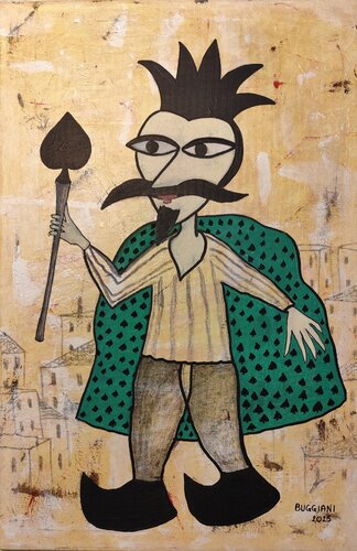 Regio di Picche van Renzo Buggiani, Schilderij te koop op Singulart