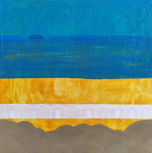 Sea-Side: Litorale Pisano #2 par Renzo Buggiani, Peinture en vente sur Singulart